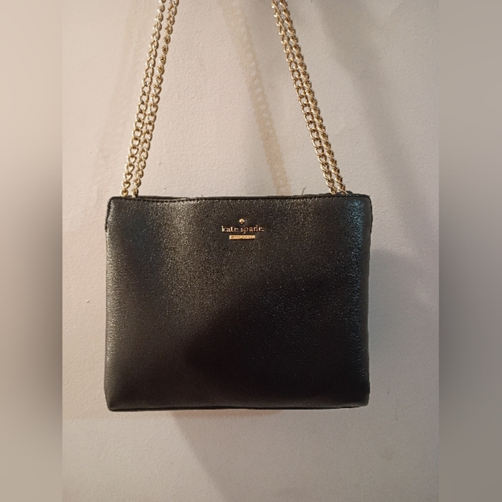Kate Spade, EUC, Women's, Crossbody Bag, Snap Closure, 3 Compartments, - Picture 2 of 11